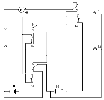 DC 2 speed Motor Controller – Circuit Schematic