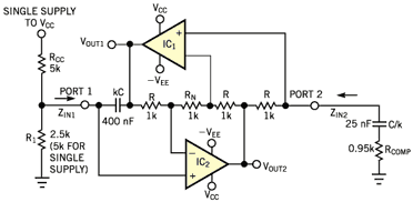 Wein bridge oscillator again circuit