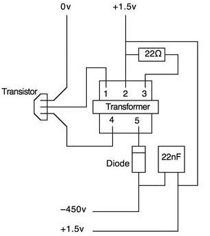 How to Protect Your Door with High Voltage – Circuit Schematic