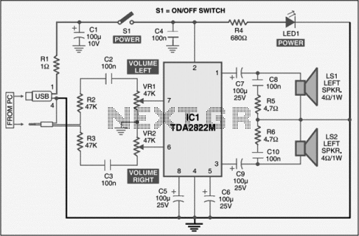 2 channel amplifier wiring diagram – Circuit Schematic