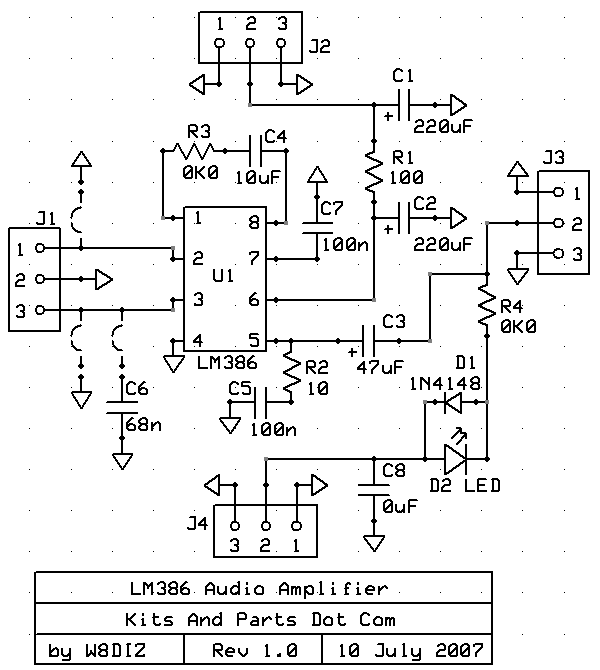 audio amp circuit