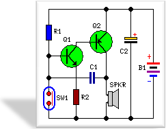 Mini Alarm Circuit Schematic – Circuit Schematic