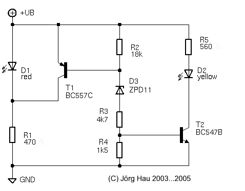 voltmeter – Circuit Schematic