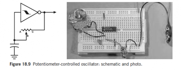 short circuit workshop 1 oscillator circuit – Circuit Schematic