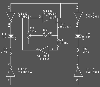 Implementing Infrared Object Detection circuit