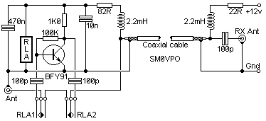 masthead preamp – Circuit Schematic
