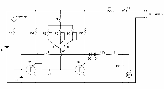 Wireless Auto Tachometer circuit