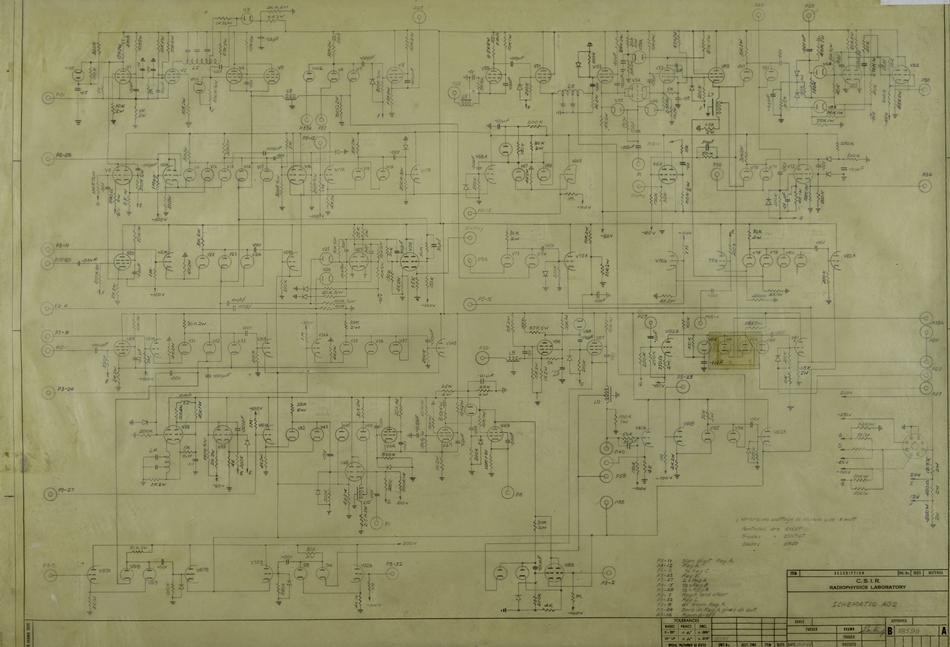 schematic computer arithmetic organ circuit