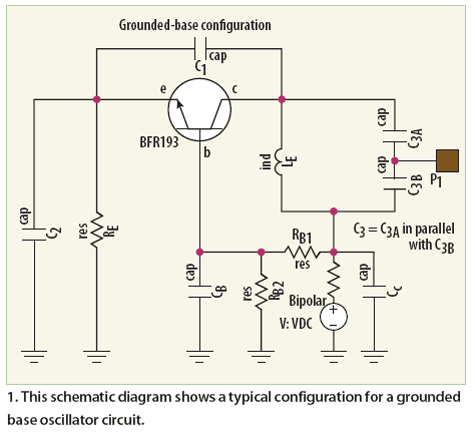 large signal approach yields low noise vhfuhf oscillators circuit