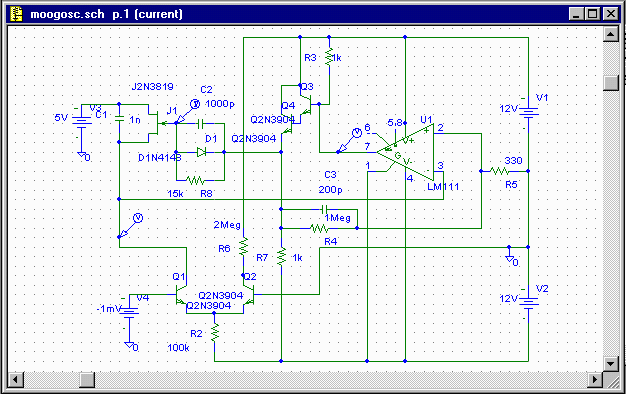 synth mg – Circuit Schematic