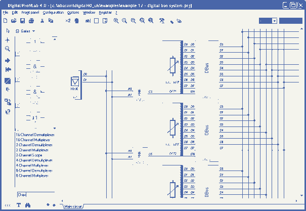 Digital-ProfiLab 40 circuit