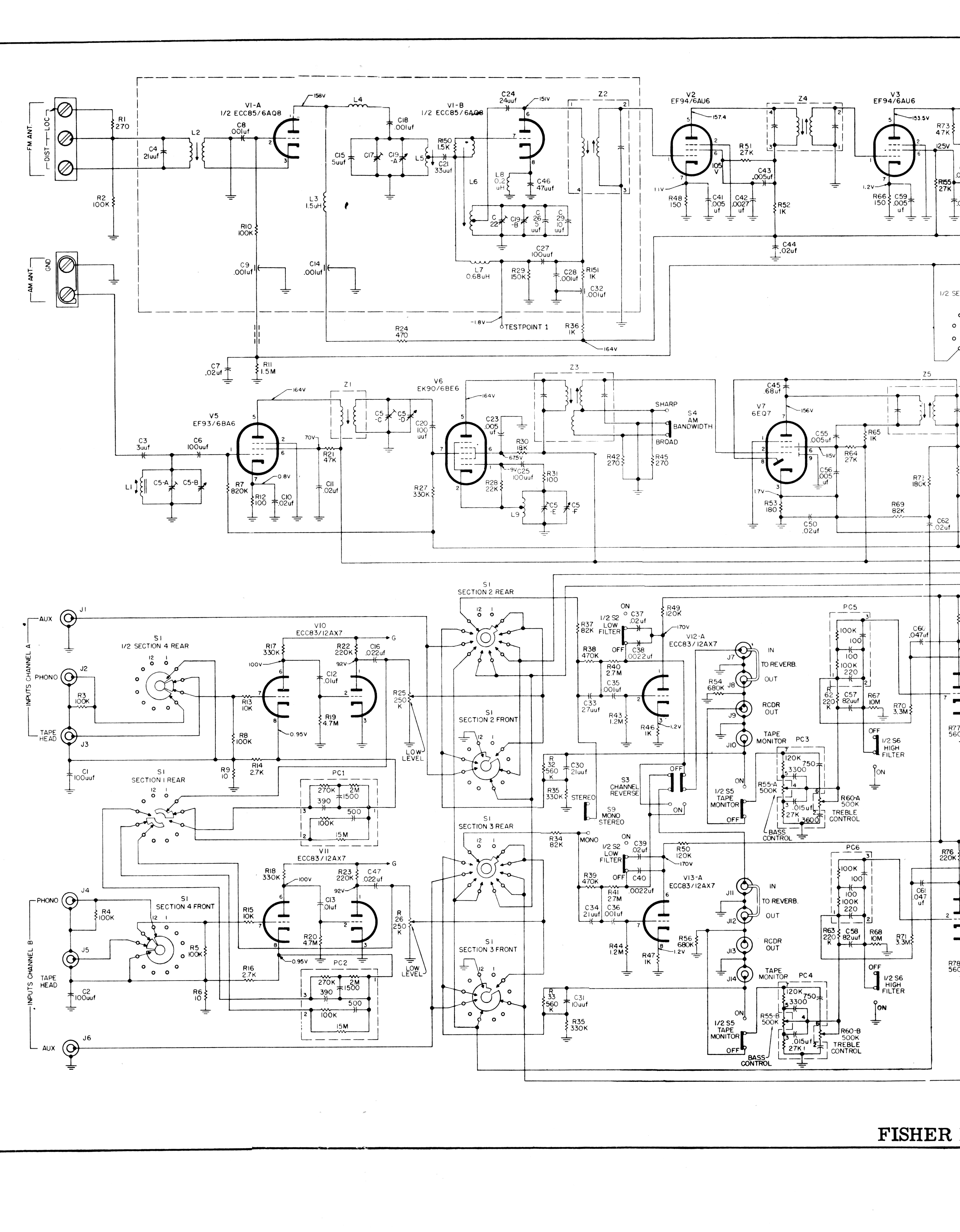 DIY Fisher 800b into a mic pre circuit