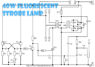 40 Watt Fluorescent Lamps Schematics