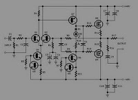 60w amplifier mosfet irfp240 – Circuit Schematic