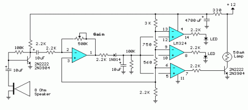 decibel meter circuit