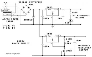 hobby power supply circuit