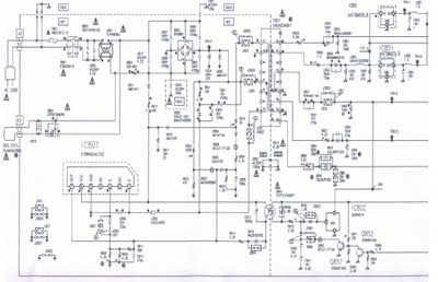Switching Mode Power Supply using STR Schematic Diagram – Circuit Schematic