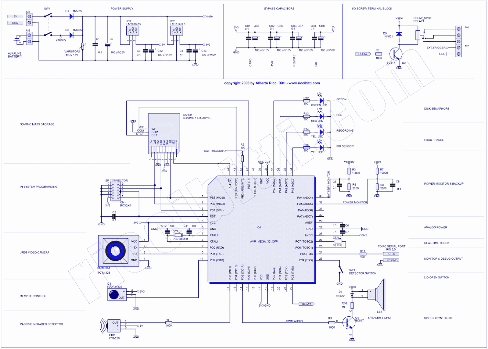 keep your property where you can see it – Circuit Schematic