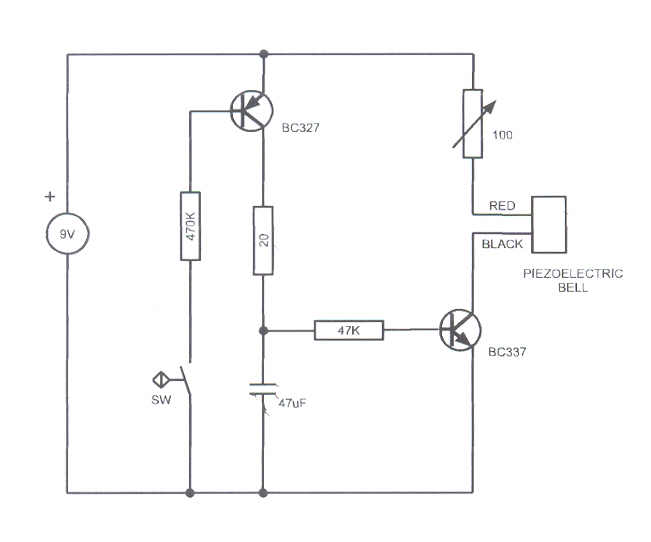 Earthquake alarm circuit schematic – Circuit Schematic