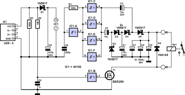 Computer Off Switch circuit