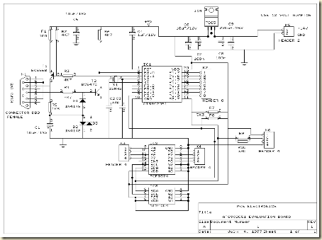 System AT89C2051 and AT89C4051 circuit