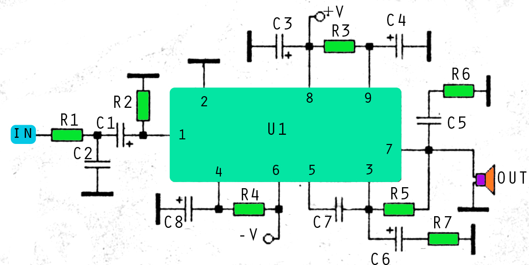 70w stk amplifier schematic – Circuit Schematic