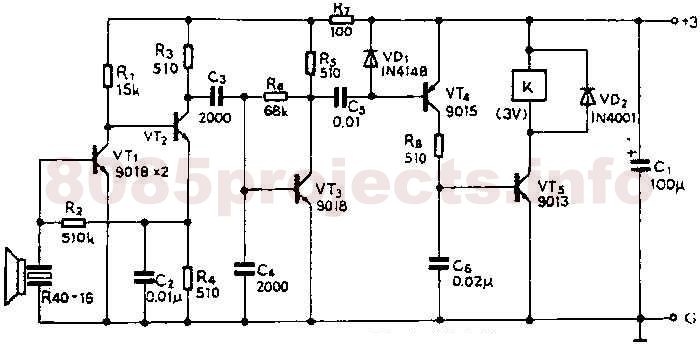 ultrasonic transmitter 40khz – Circuit Schematic