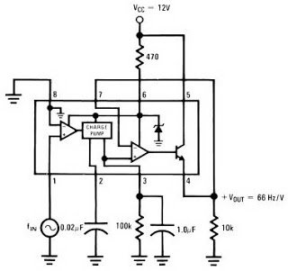 ic lm2917 frequency to voltage – Circuit Schematic