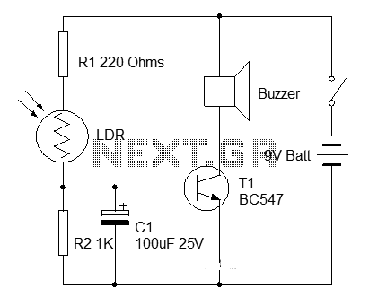 Morning alarm circuit – Circuit Schematic