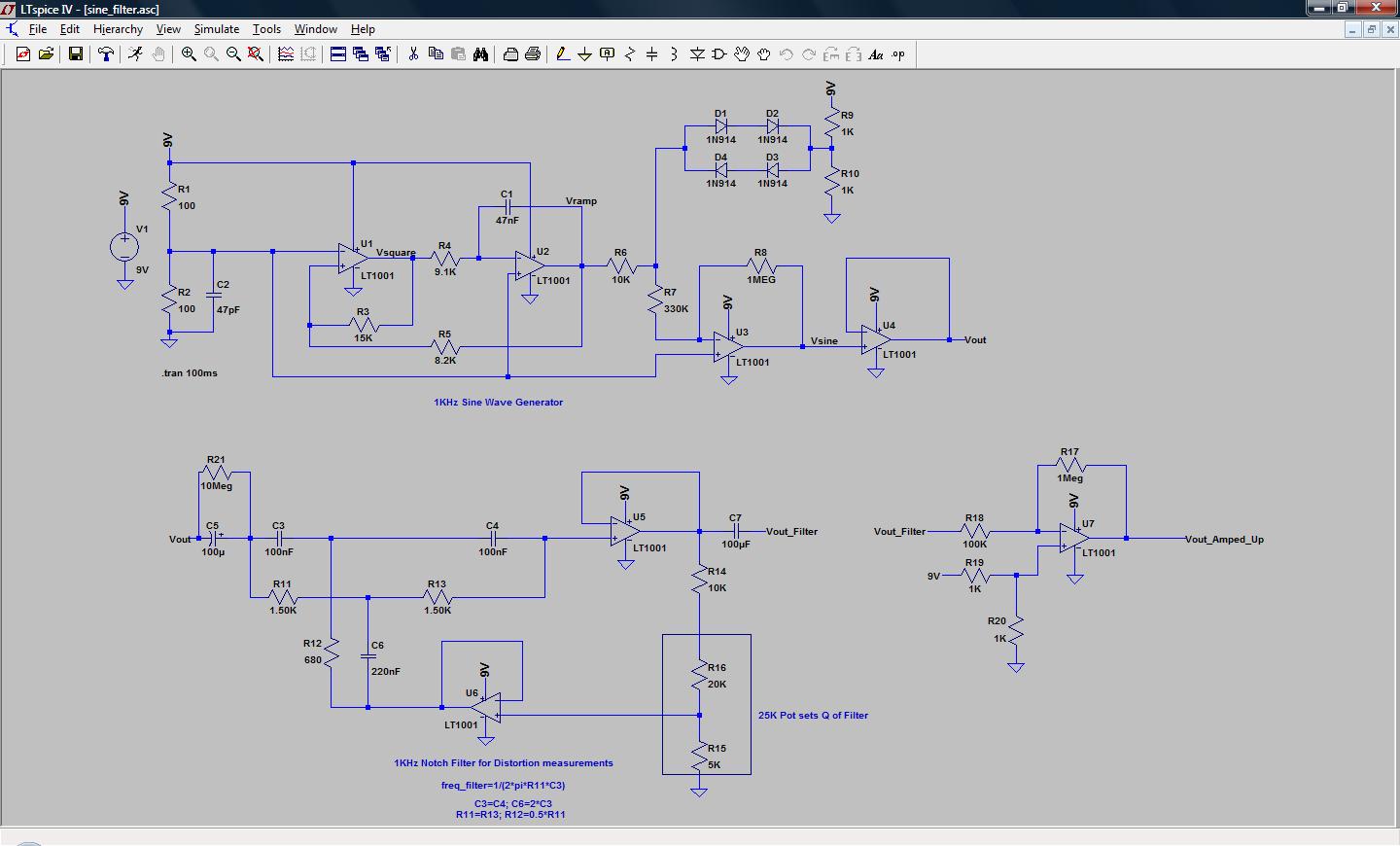 Fun with Filters! – Circuit Schematic