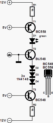 simple supply voltage monitor circuit