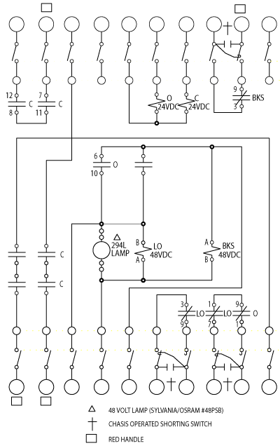supervisory control relay – Circuit Schematic