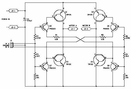H-Bridge – Circuit Schematic