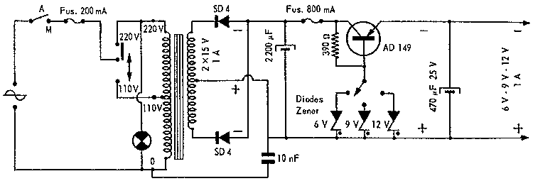 Low Voltage Supplies - Solid State - Tubes circuit