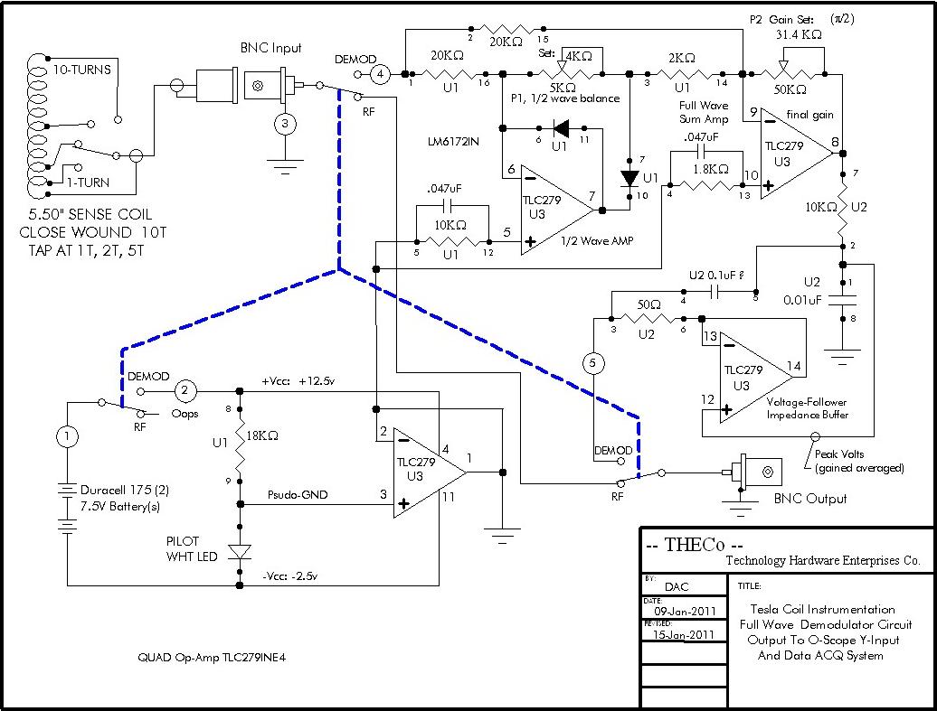 Spectrum Stalker – Circuit Schematic