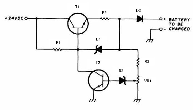 12 v nicad battery charger 200mah circuit