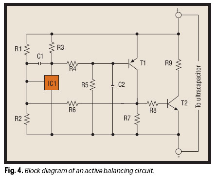 ultra capacitor technology powers electronic circuits