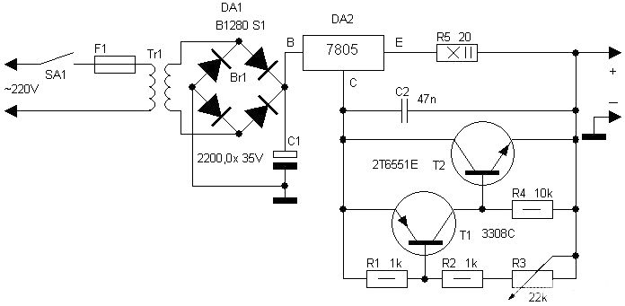 motorcycle battery charger circuit