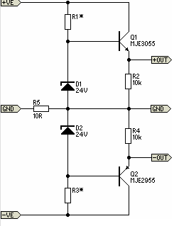 Simple Pre-Regulator circuit