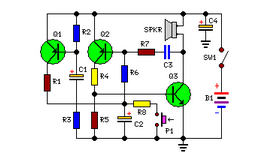 Powerful Security Siren circuit