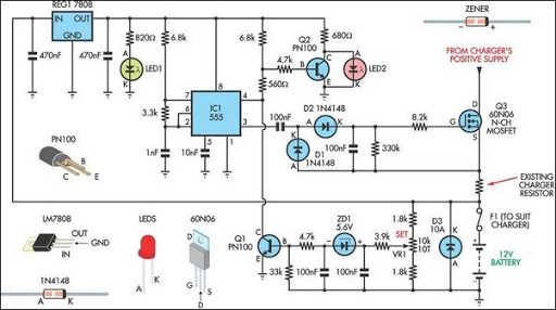 Battery Charger Regulator circuit