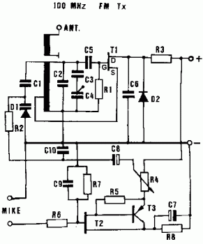 Simple FM Transmitter circuit