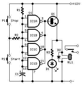 Long Delay TimerCircuit circuit