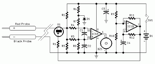 Quick On-Board Junction TesterCircuit circuit