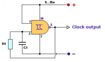 clock generator circuit – Circuit Schematic