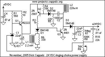 DC to DC Converter circuit