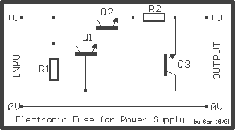 Auto Fuse for power supply circuit