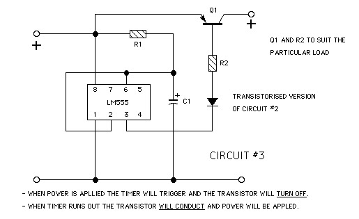 555 timer motion led circuit