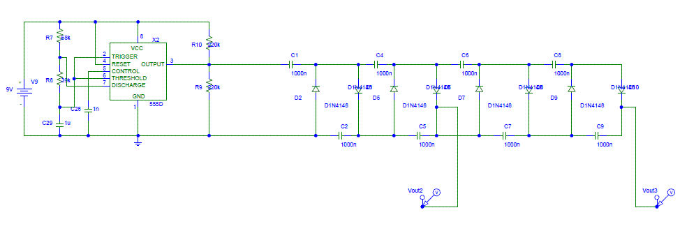 switching between parts circuit pulse input circuit
