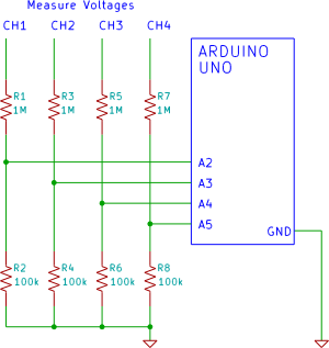 software voltmeter – Circuit Schematic